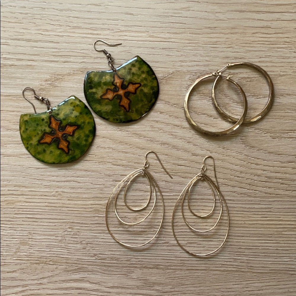 Fashion earrings, bundle‼️